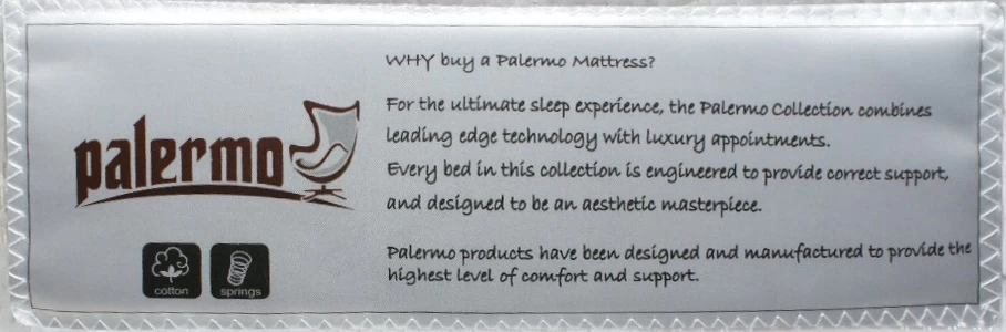 PALERMO King Bed Mattress 5 PALERMO King Bed Mattress - Image 3