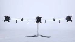Triple Tilt LCD Monitor Mount Freestanding Desktop Stand
