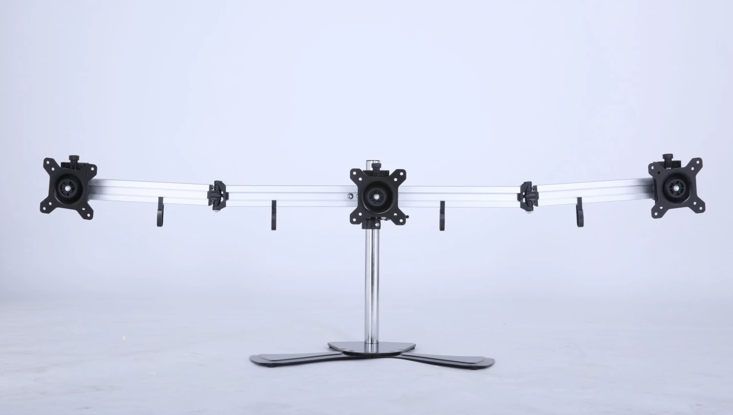 Triple Tilt LCD Monitor Mount Freestanding Desktop Stand 3 Triple Tilt LCD Monitor Mount Freestanding Desktop Stand