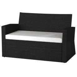 Corby 4 Seater Rattan Outdoor Sofa Lounge Set Black -Furniture Shop V80 CB 4664PCS BLK 05 5 5