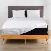 Better Dream 100% Organic Bamboo Fitted Bed Sheet Set AWhite
