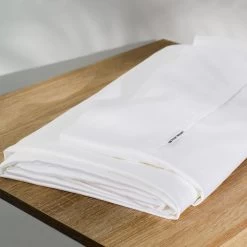 Better Dream 100% Organic Bamboo Fitted Bed Sheet Set AWhite -Furniture Shop V80 DD BM500TSTN SS KSG WHT 05 3