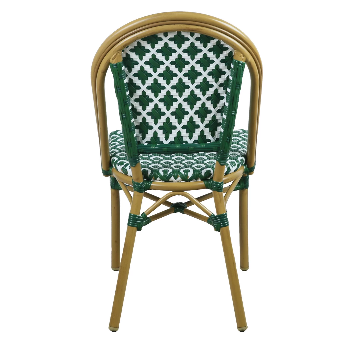 Lana Green Outdoor Dining Chair Set 7 Lana Green Outdoor Dining Chair Set - Image 5