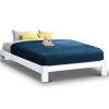 Artiss Bed Frame Double Size Wooden Bed Base JADE Timber Foundation Mattress -Furniture Shop WBED C 040D 137 AB 00