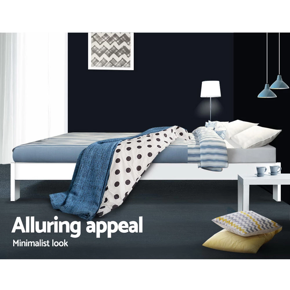 Artiss Bed Frame Double Size Wooden Bed Base JADE Timber Foundation Mattress 8 Artiss Bed Frame Double Size Wooden Bed Base JADE Timber Foundation Mattress - Image 6