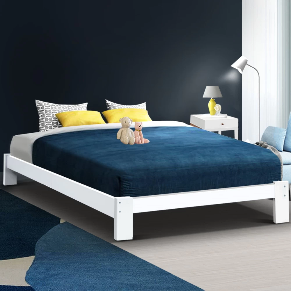 Artiss Bed Frame Double Size Wooden Bed Base JADE Timber Foundation Mattress 9 Artiss Bed Frame Double Size Wooden Bed Base JADE Timber Foundation Mattress - Image 7