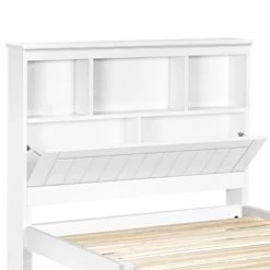 Artiss King Single Wooden Timber Bed Frame 12 Artiss King Single Wooden Timber Bed Frame -Furniture Shop WBED D S1 107 AB 03