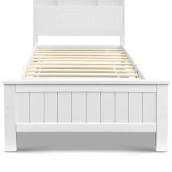 Artiss King Single Wooden Timber Bed Frame 13 Artiss King Single Wooden Timber Bed Frame -Furniture Shop WBED D S1 107 AB 04