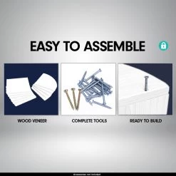 5-Tier Corner Wall Shelf Display Storage Shelves – White -Furniture Shop WSH KLN WH 2