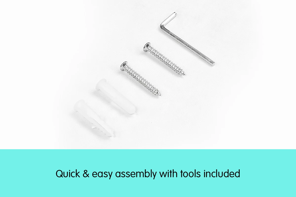 Zigzag Large Corner Wall Mount Display Shelf– Brown 7 Zigzag Large Corner Wall Mount Display Shelf– Brown - Image 5