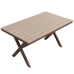 Loki Dark Oak 5-Piece Outdoor Dining Set -Furniture Shop ai5xpde 5