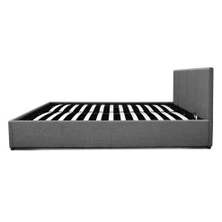 Artiss Queen Size Fabric And Wood Bed Frame Headborad – Grey -Furniture Shop bframe e nino q gy ab 04