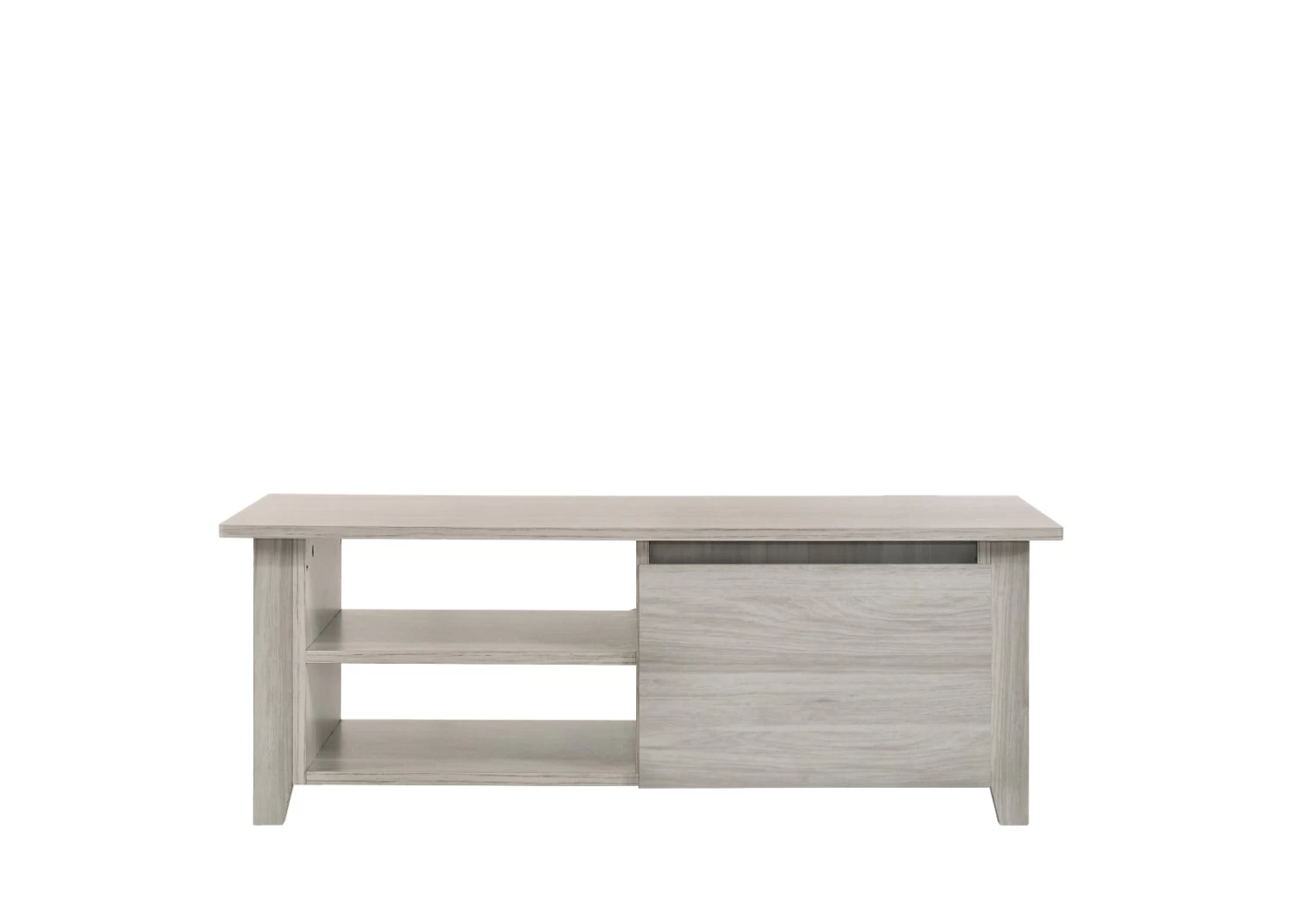 Coffee Table With Open Drawer In White Oak 4 Coffee Table With Open Drawer In White Oak - Image 2