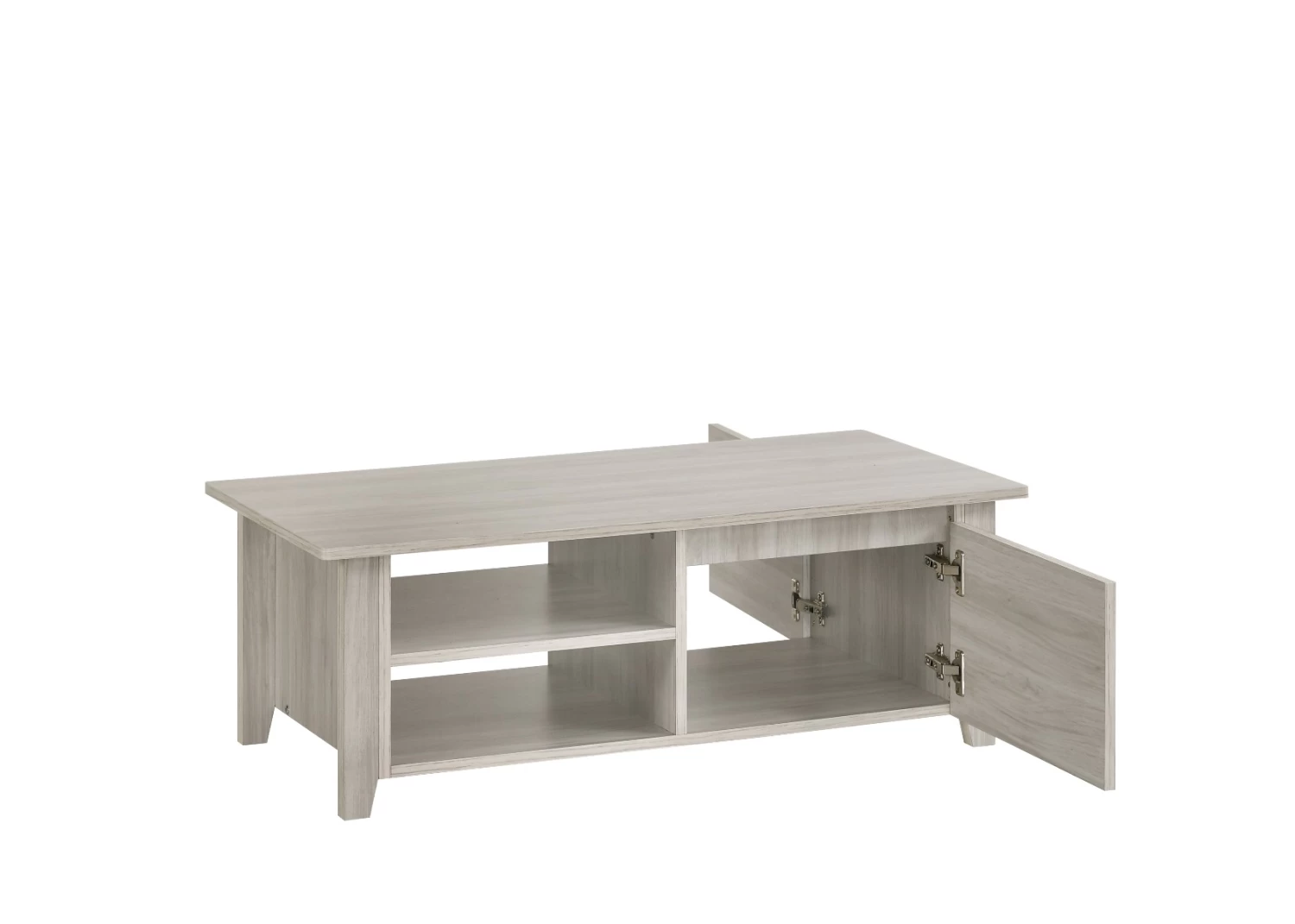 Coffee Table With Open Drawer In White Oak 5 Coffee Table With Open Drawer In White Oak - Image 3