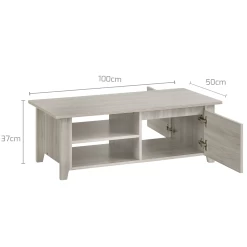 Coffee Table With Open Drawer In White Oak 9 Coffee Table With Open Drawer In White Oak -Furniture Shop coffee table b 2
