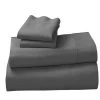Cotton Microfibre 1000TC 4pc Queen Sheet Set – Pewter