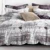 Queen Size 3pcs Art Line Quilt Cover Set