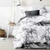 King Size 3pcs Modern Texture Quilt Cover Set -Furniture Shop ds lc0257q1