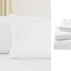 1200TC Egyptian Cotton King Sheet Set White