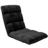 Adjustable Cushioned Floor Gaming Lounge Chair 99 X 41 X 12cm – Black -Furniture Shop fcr qlg 804 blk 5