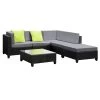 Gardeon 6 Piece Outdoor Wicker Sofa Set – Black -Furniture Shop ff monaco bk abcd 00