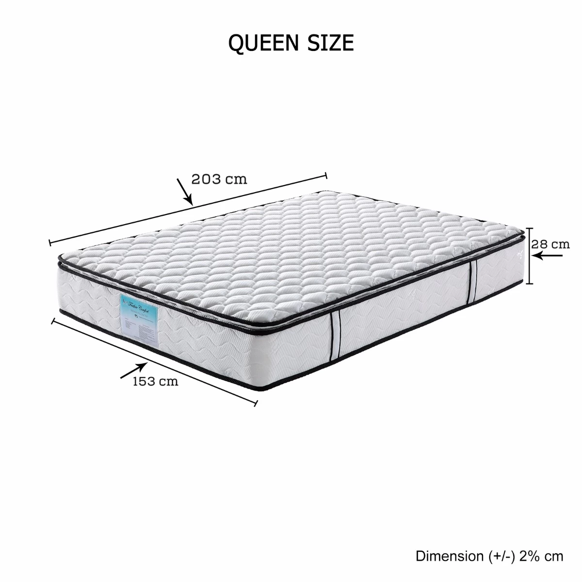 Memory Pillowtop Mattress Queen 3 Memory Pillowtop Mattress Queen - Image 2