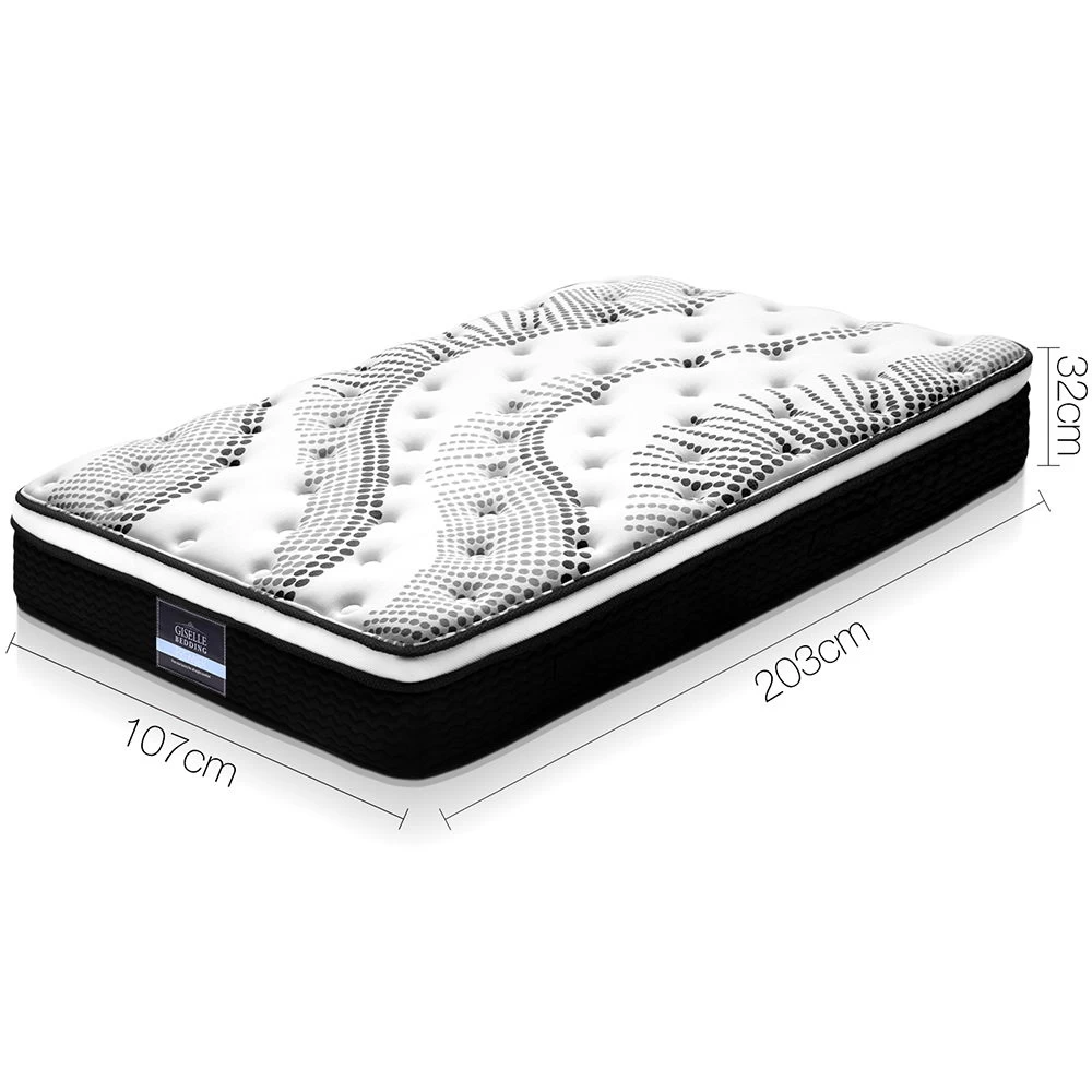 Giselle Bedding King Single Size Euro Spring Foam Mattress 4 Giselle Bedding King Single Size Euro Spring Foam Mattress - Image 2