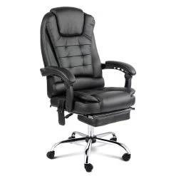 8 Point Reclining Message Chair – Black -Furniture Shop moc 9mj bk combo 02