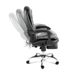 8 Point Reclining Message Chair – Black -Furniture Shop moc 9mj bk combo 05