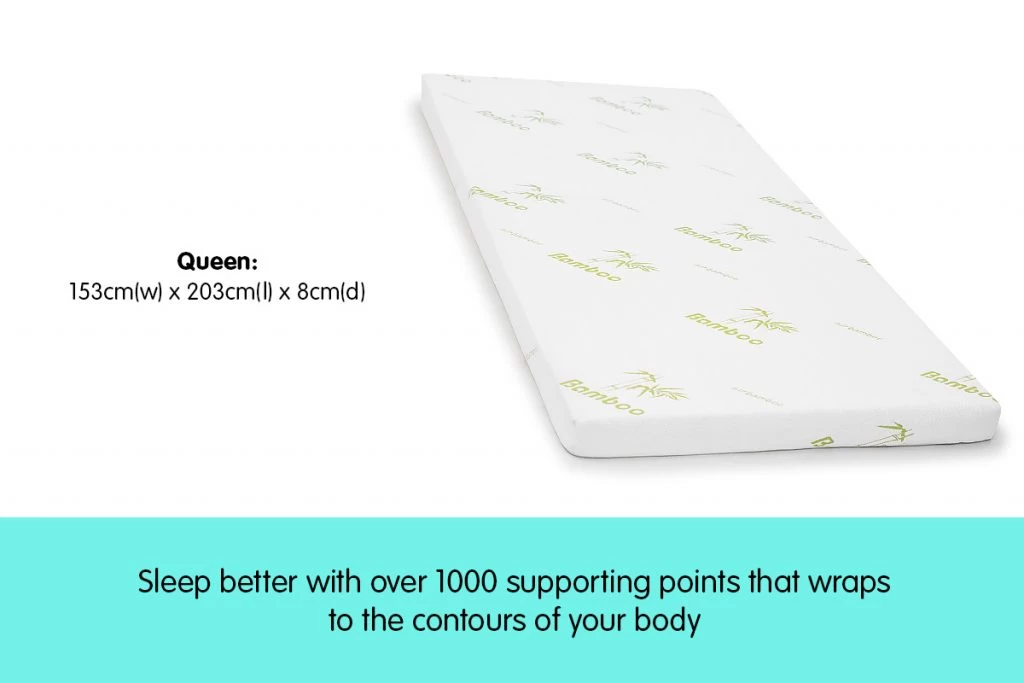Cool GEL Memory Foam Mattress Topper – Queen 8 Cool GEL Memory Foam Mattress Topper – Queen - Image 7
