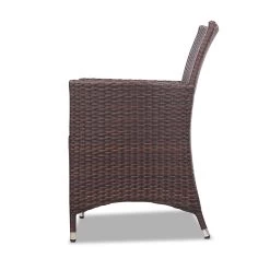 Gardeon 3 Piece Wicker Outdoor Furniture Set – Brown 15 Gardeon 3 Piece Wicker Outdoor Furniture Set – Brown -Furniture Shop odf bistro rattan br 05