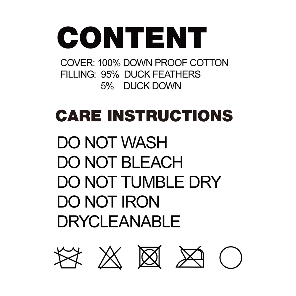 Giselle Bedding Set Of 2 Duck Down Pillow – White 11 Giselle Bedding Set Of 2 Duck Down Pillow – White - Image 9