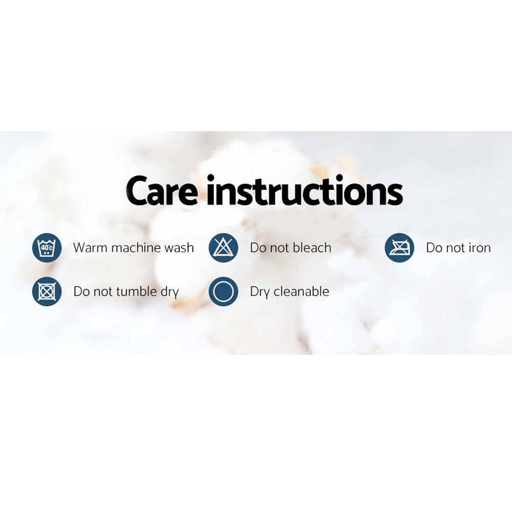 Laura Hill Weighted Blanket Heavy Kids Quilt Doona 7Kg – White 9 Laura Hill Weighted Blanket Heavy Kids Quilt Doona 7Kg – White - Image 7