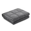 Weighted Blanket Adult 5KG Heavy Gravity Blankets Microfibre Cover Calming Relax Anxiety Relief Grey -Furniture Shop wblanket ct 5kg 00